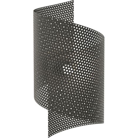Applique Moderna Spiral 1 Luce Nera (1/5)