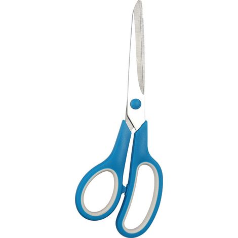 Ciseaux, lot de 3 ciseaux multifonctions de 20 cm, lames ultra-tranchantes, poignées ergonomiques, robustes et tranchants, parfaits pour le bureau, la maison, l'école, la couture et les loisirs créati (1/5)