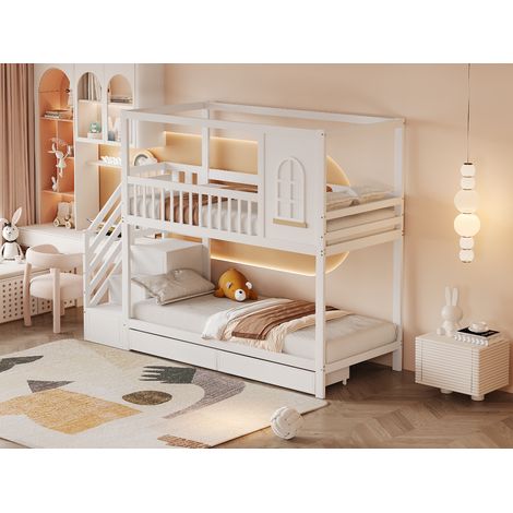 Lot de 2 stores enrouleurs occultants 90x160 cm, voilage double couche, tissu polyester, installation sans perçage, protection solaire et intimité, noir. (1/5)
