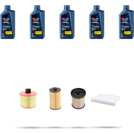 Kit tagliando 4 FILTRI e 5L OLIO compatibile con Opel Astra K 1.6 CDTI 110kw Dal 2018 (1/5)