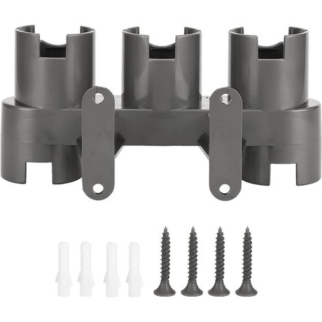 Support mural pour tête d'aspiration et brosse Dyson V7 V8 V10 - Rangement pour accessoires aspirateur (1/5)