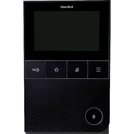 DoorBird A1101 Black Edition Interphone vidéo Ethernet, Wi-Fi Station intérieure noir (1/2)