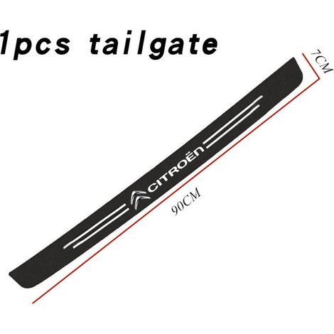 (1 pièce pour Citroën) Bande adhésive de protection de seuil de porte en fibre de carbone pour Citroën C3, C4, X7, Xsara, Picasso, Crosser, C-Elysee, Jumpy, Nemo, VTS (1/4)