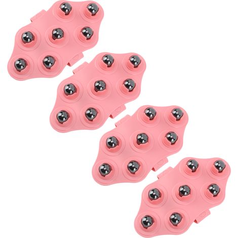 Gants de massage magnétiques à 7 billes - Détente musculaire pour dos, nuque, épaules et pieds (Pack de 4) (1/5)
