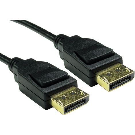 Câble DisplayPort RS PRO, DisplayPort/ DisplayPort M /M en 3m Noir ( Prix pour Boîte de 5 )