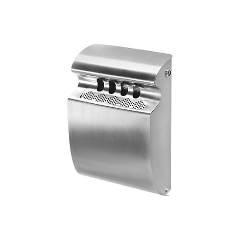 Certeo  Posacenere elegante  3 l  acciaio inox  satinato