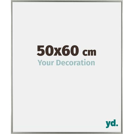 yd. - Cadre photo 50x60 - Champagne - Plastique - Evry