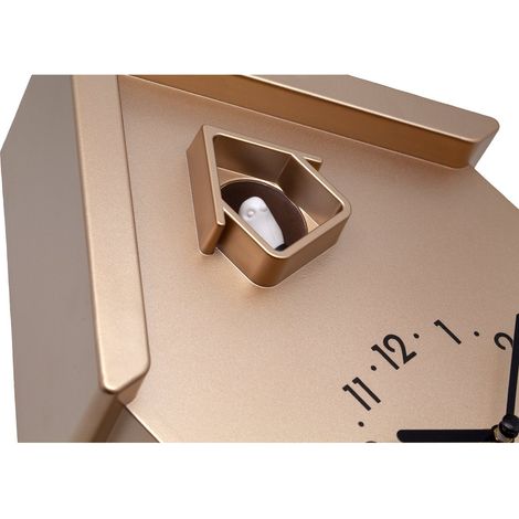 Horloge murale coucou moderne avec balancier - 21,5 x 41,5 x 8,5 cm - PANGIVO (1/4)