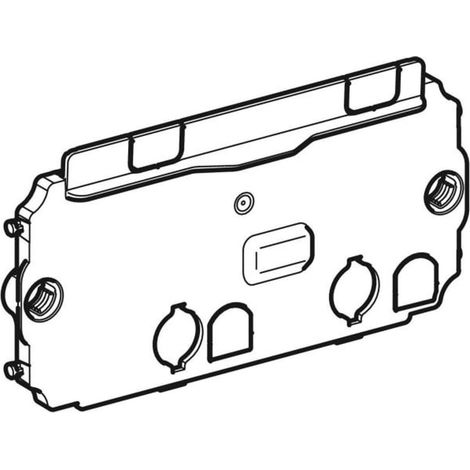 Geberit Placa de protección para cisterna empotrada Omega, 243089001