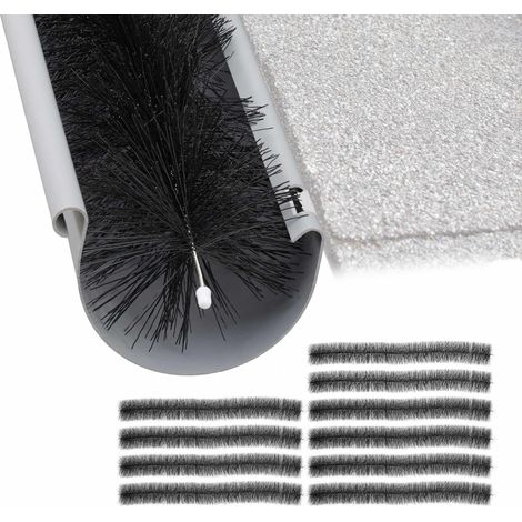 Juego de 10 cepillos para canalones de 12 cm