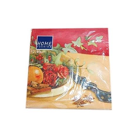 HOME FASHION-TOVAGLIOLI PER DECOUPAGE 20PZ.33X33 CM.