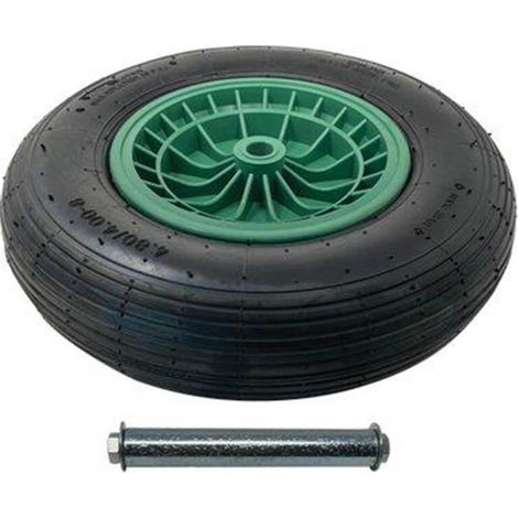 RUOTA PNEUM CARRIOLA GARDEN BIG-TWO PRIMULA STARS - 4.00X8" DISCO PP ASSE MM 20X128 + PFU  - 1 pezzo (1/2)