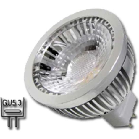 LED-Lampe GU-5.3 5W 12V AC/DC IP20 Warmes Licht 86M16GU535402