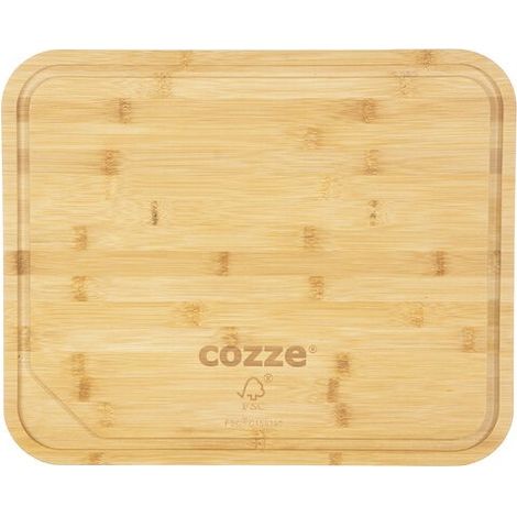 Tagliere in bambù Ø 430 x 350 x 20 mm certificata LFGB cozze by Ezooza (1/5)