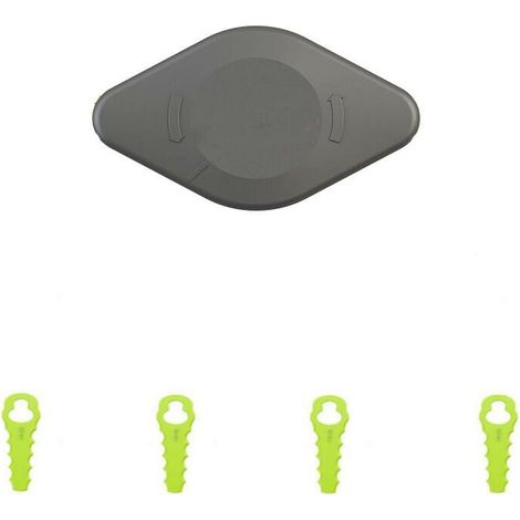 Tête de coupe à double denture pour coupe-bordures, débroussailleuses, accessoires pour tondeuses - Conçue pour l'herbe haute/épaisse - Compatible avec RLT1825LI / RLT1830LI / RLT183113 / RLT1831H25 / (1/5)