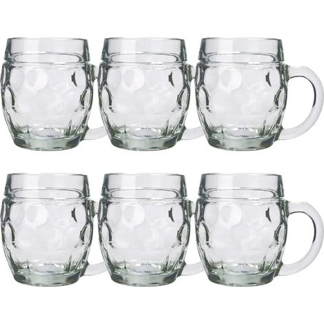 Bierkrug, Maßkrug, Bierseidel 6er Set, Tübinger - 0,4 Liter