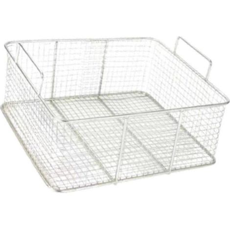 Panier égouttoir carré pour friture, panier épaissi pour bâtonnets de pâte frite, passoire de cuisson pour salle à manger à (1/4)