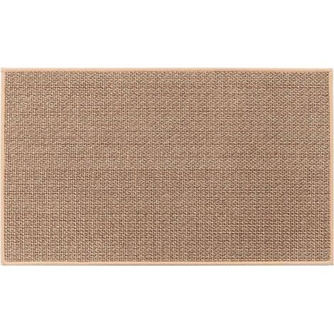 Tapis Cuisine, Tapis de Cuisine Devant Evier Lavable Antidérapant en Caoutchouc et Lavable, Jute Tapis Cuisine Devant Evier Tapis Cuisine Lin Tapis Cuisine Antidérapant Tapis Cuisine Devant Evier(1 (1/5)