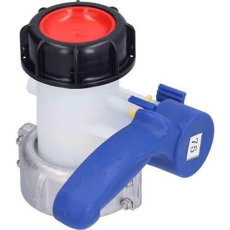 Robinet à vanne papillon pour réservoir IBC, adaptateur de sortie d'eau, connecteur de commande de remplacement DN50 (1/4)