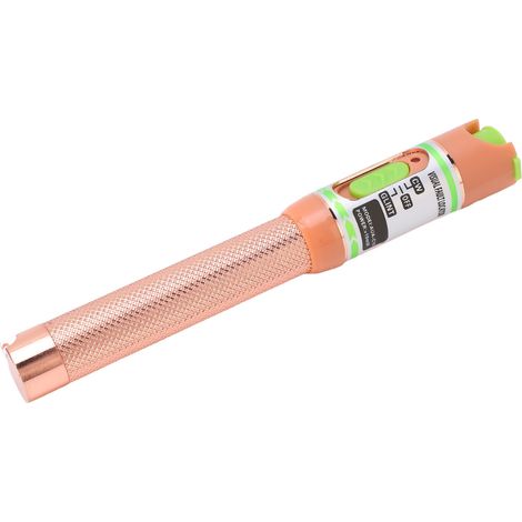Localisateur visuel de défauts de fibre optique 10 MW, portée de 10 km, stylo de test de fibre optique portable à lumière rouge pour la maintenance (1/5)