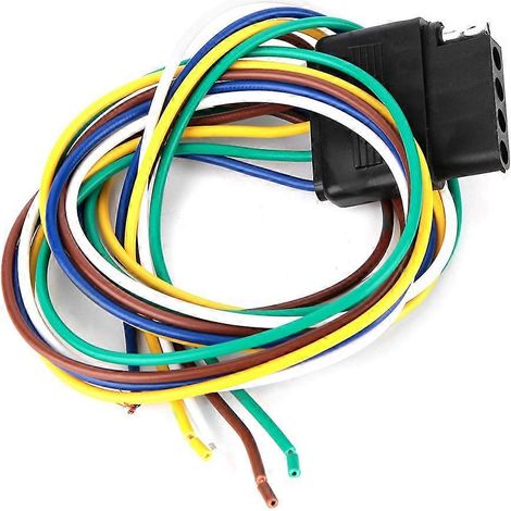 Compatible avec la prise d'extension de faisceau de remorque plate à 5 broches YEMAA de 36 pouces (1/3)