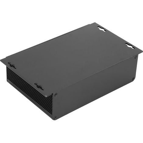Boîtier en aluminium 54 x 204 x 120 mm, boîtier de commande en aluminium, boîtier profilé en aluminium, coque en aluminium, boîtier en aluminium de type oreille (1/5)