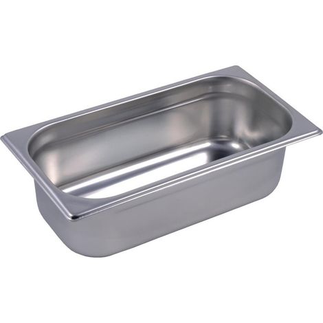 Bac Gastro Inox GN 1/3 - Profondeur 100 mm - Gastro M