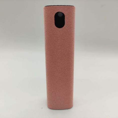 Kit portable tout-en-un de nettoyant pour écrans - Nettoyant pour écran adapté à la voiture, smartphone, tablettes, ordinateur portable, TV, moniteur, LCD, appareil photo, rose (1/5)
