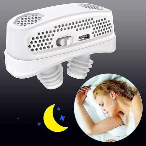 Dispositif anti-ronflement 3 en 1, filtre purificateur d'air et dispositif anti-ronflement automatique 2021, solution contre le ronflement (1/5)