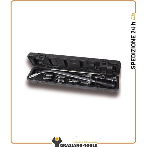 Serie chiave poligonale dadi tendicinghia e inserti  beta 1477/c10 (1/2)