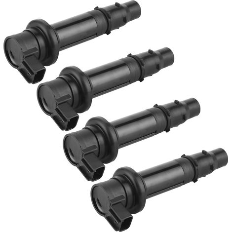 4 Bobines d'allumage F6T558 Compatibles Yamaha MT-07 R6 RJ15 YZF R1 FZ8, Remplacement Direct, Kit de 4 Pièces (1/5)