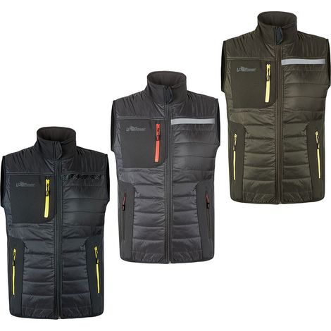 Veste de travail sans manches WALL Noir XS (1/4)