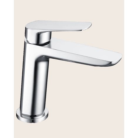 Miscelatore lavabo Totem in ottone cromo (1/3)