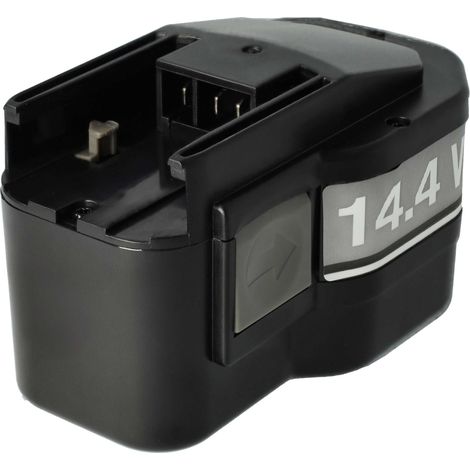 vhbw batteria compatibile con AEG BDSE 14.4 T Super Torque, BDSE 14 STX, BDSE 14 T Super, BS 14 X utensile elettrico (1500 mAh, NiMH, 14,4 V)