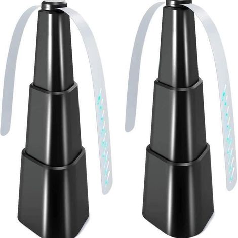 XiaoLD-2 Pièces Ventilateur Anti-Mouche Répulsif à Pales Pour Insecte Repellent Moustique Fan Alimenté Par Batterie (1/4)