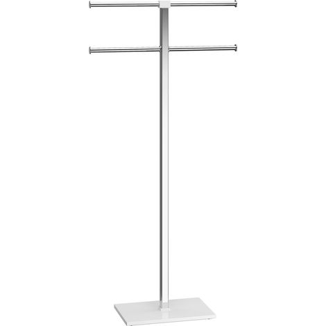 Piantana portasciugamani acciaio inox e resine termoplastiche serie Rainbow Gedy RA31 Bianco (1/2)