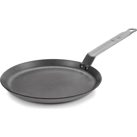 Crêpière 22 cm Poêle à crêpes 22 cm Crêpière en fonte naturelle Antiadhésive Compatible tous feux (1/5)