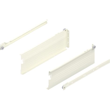 BLUM METABOX H Zarge 320 Schraubversion, Teilauszug, NL 350, Cremeweiß (1/4)