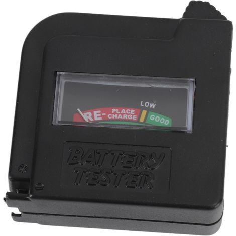 Testeur de capacité de batterie portable haute précision avec affichage numérique pour piles AA, AAA, DC 9V et 1,5V (1/5)