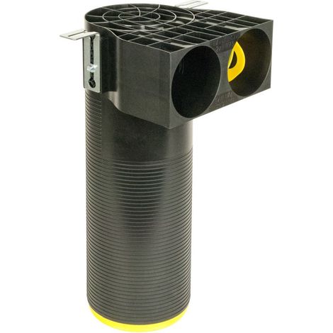 Fränkische Diffuseur d'air plus profi-air classic DN 125 - 2x NW 90 90 degrés, 78390381