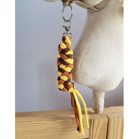 Cuerda de plomo para caballito de juguete - Amarillo/Terracota/Marrón (1/2)