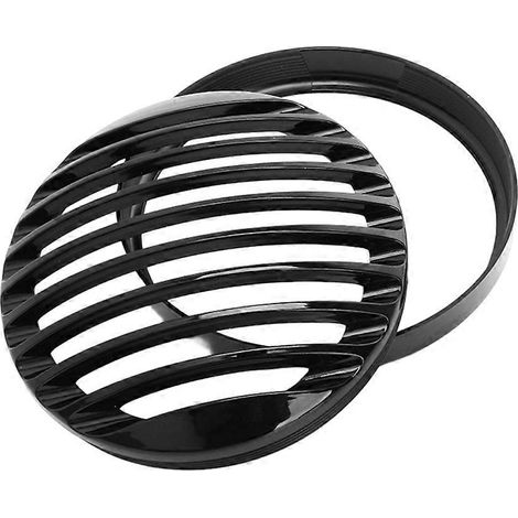 Grille de phare avant de moto, protection de phare, cadre de grille noir pour Harley XL883 1200 X48()