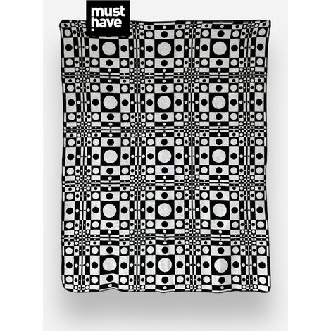 Couverture de piscine en coton à motif optique OP-ART (1/5)