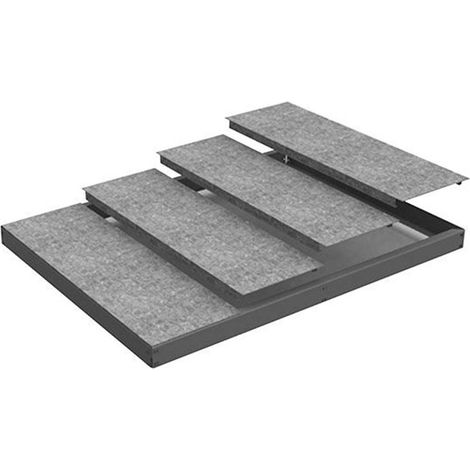 Estante Adicional SIMONRACK Ecoforte 1807 metal gris/Galvanizada