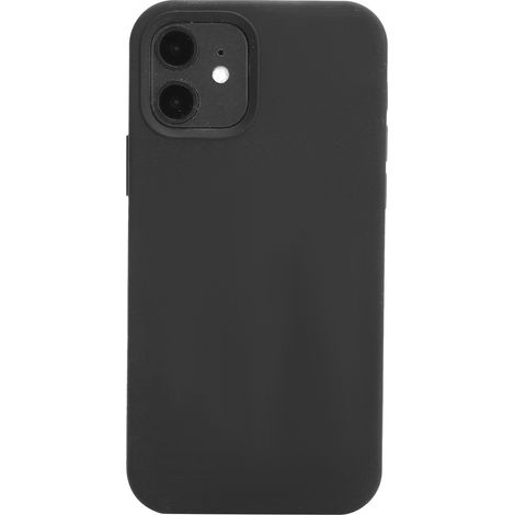 Coque Silicone iPhone 12 Mini Antichoc Protection Complète Noir