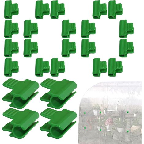 Attaches Pour Filet De Jardin - 100 Pièces Agraffes de Jardin Réutilisables (1/5)