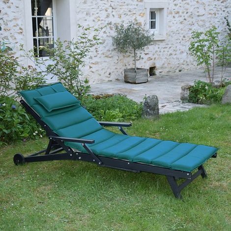 Matelas Vert pour Bain de soleil (1/3)