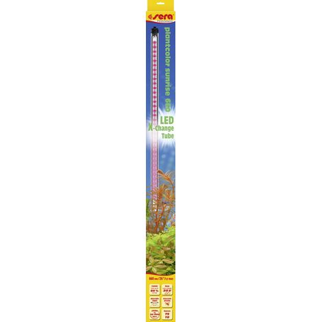 Sera Aquarium-Beleuchtung LED X-Change Tube plantcolor sunrise 660 - 1 Stück Leuchtmittel