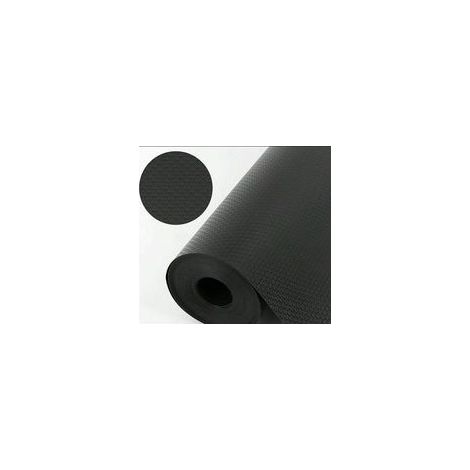 Tapis de tiroir imperméable Noir antidérapant 30 x 300 cm en Eva Découpable Non adhésif pour étagères, armoires, tiroirs, réfrigérateurs