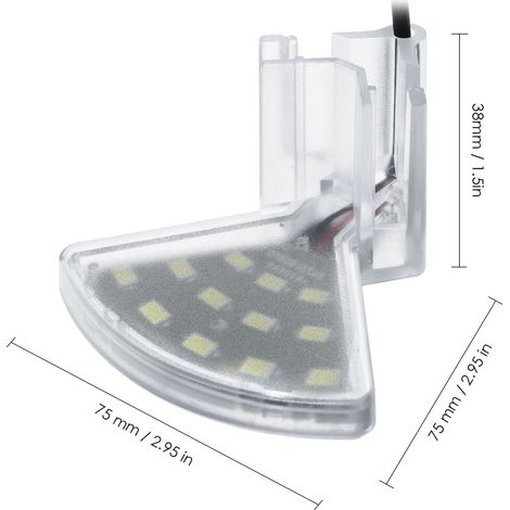 Éclairage Aquarium Support Éclairage LED 12pcs Haute Luminosité 5730 Lampe Pince Ventilée - AUTRES